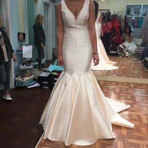 Champagne Vienna Prom dress